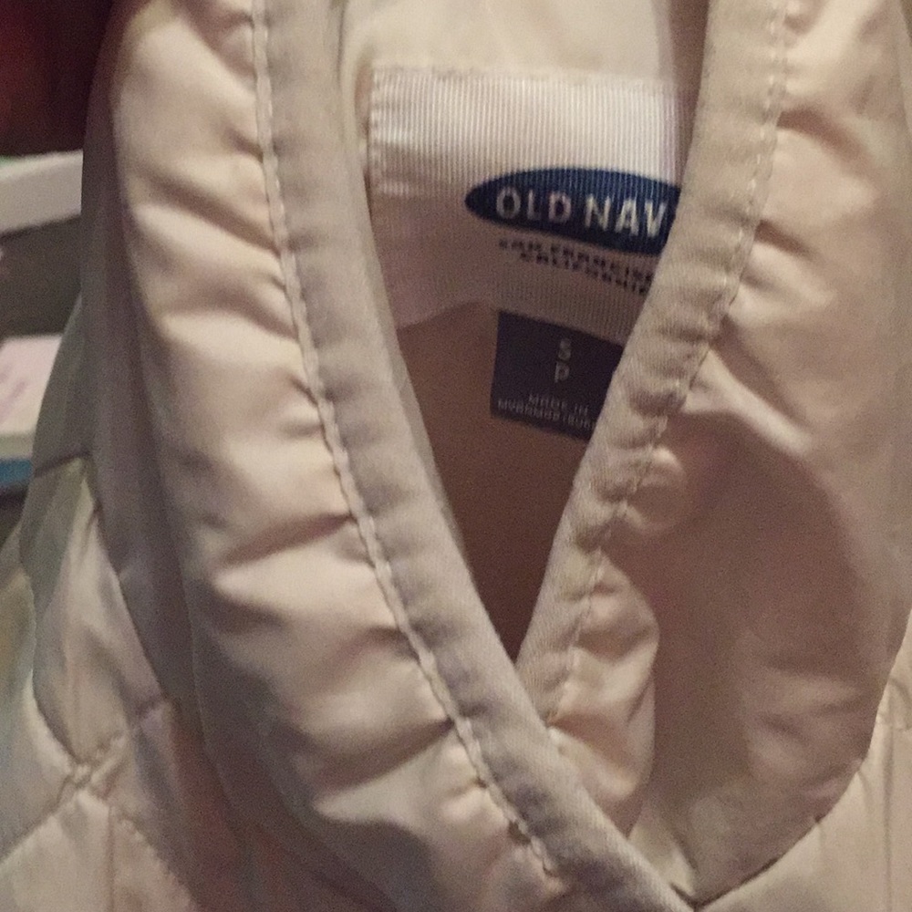 Old navy white vest